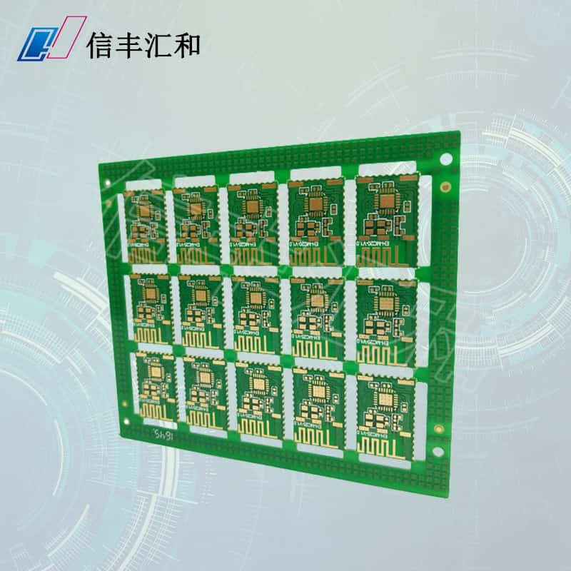 藍(lán)牙模塊pcb板為什么要做半孔？